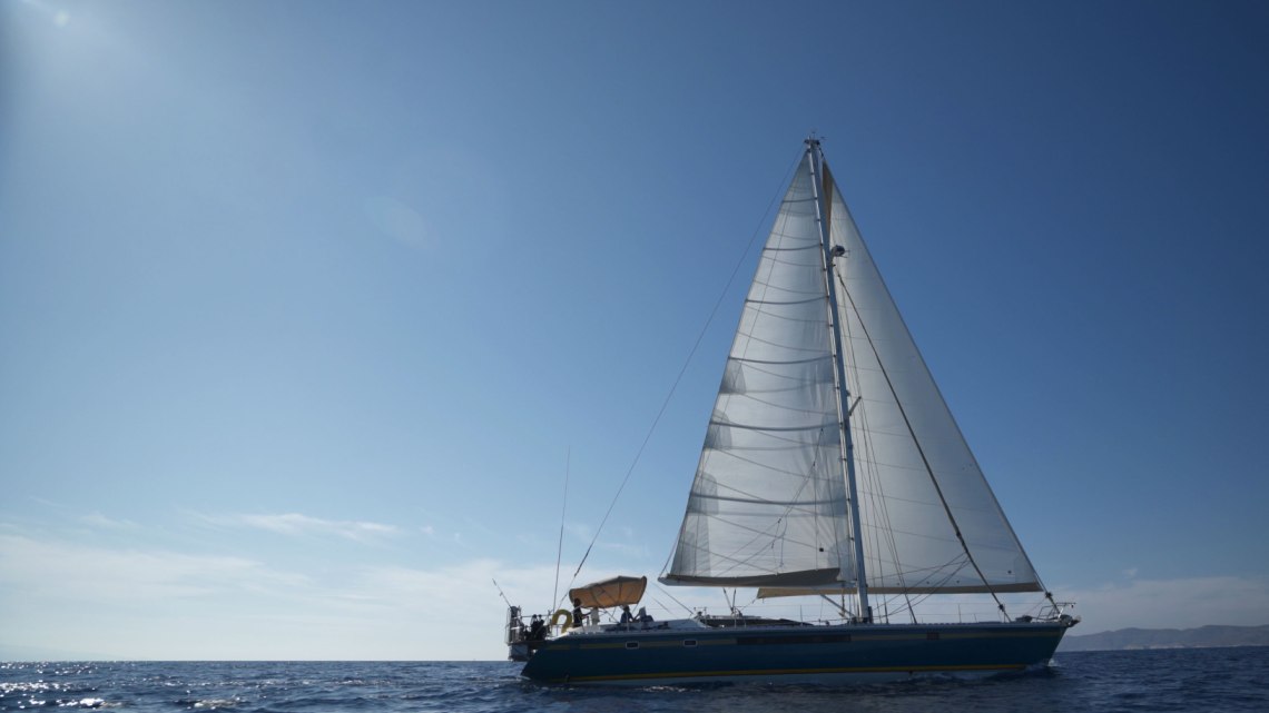 Yacht Osyan in the Aegean
