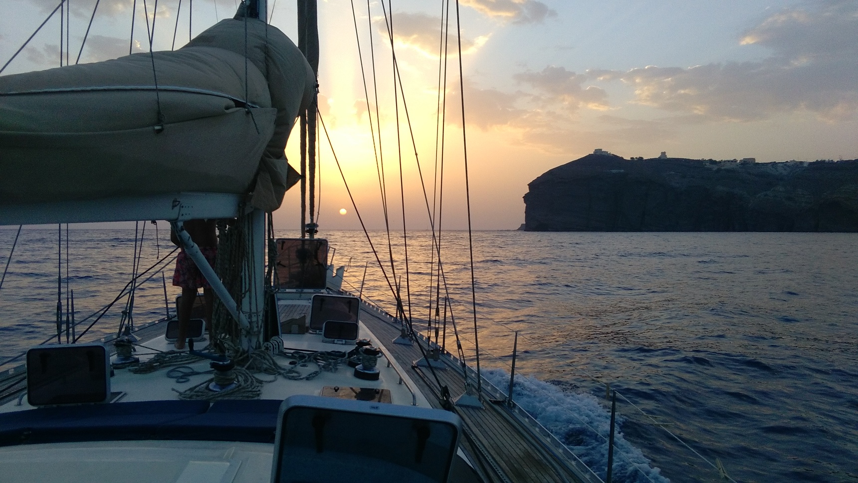 Sailing in Sporades
